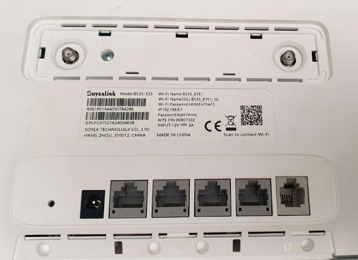 Soyealink B535-333 WiFi-5G modemas - nuotraukos Nr. 3