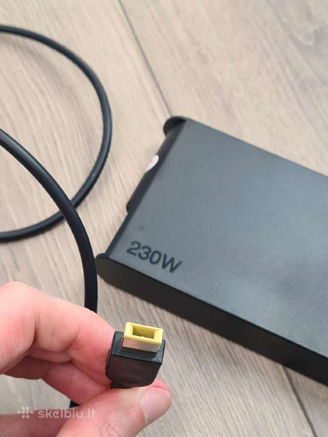 Lenovo 230w slim kroviklis / adapteris - nuotraukos Nr. 3