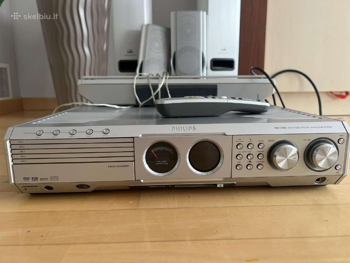 Philips Mx5700d namų kino sistema - nuotraukos Nr. 3