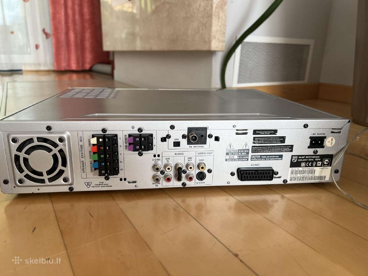 Philips Mx5700d namų kino sistema - nuotraukos Nr. 4