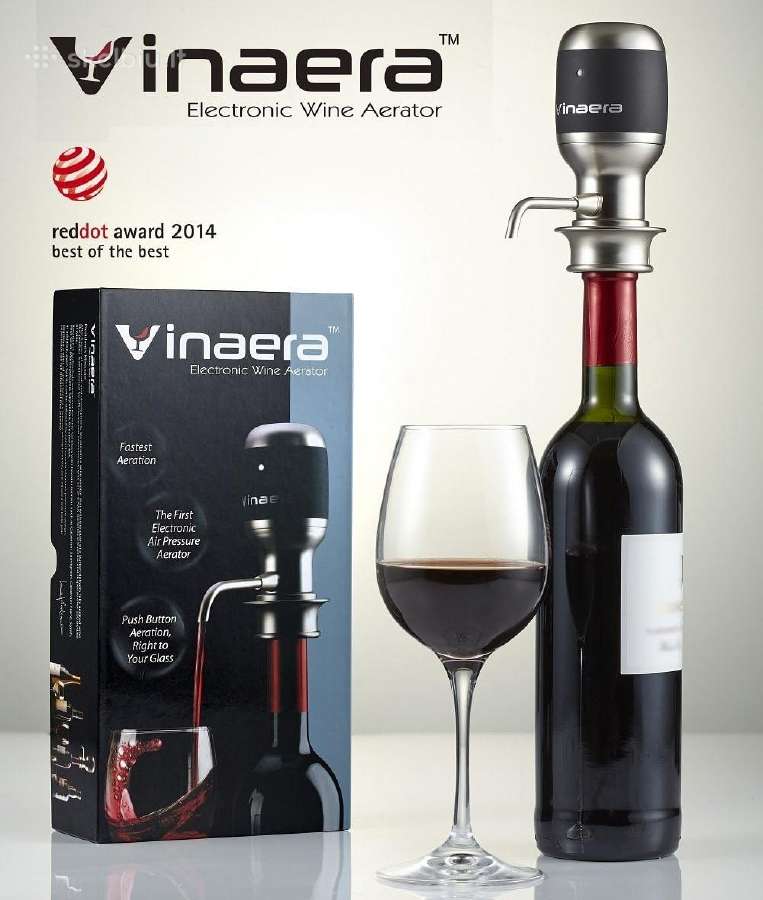 Vinaera vyno aeratorius elektroninis - nuotraukos Nr. 4