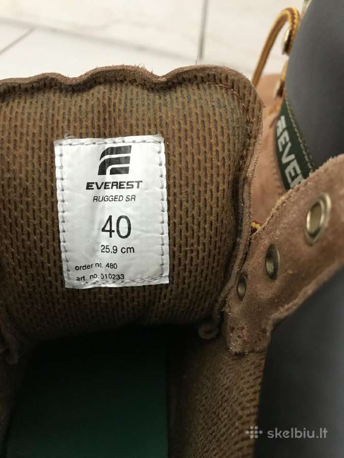 Everest odiniai batai unisex - nuotraukos Nr. 5