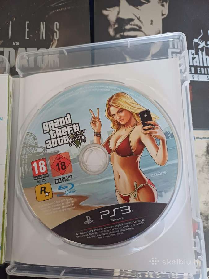 Grand Theft Auto V (Gta 5) PS3 pilnas - nuotraukos Nr. 3