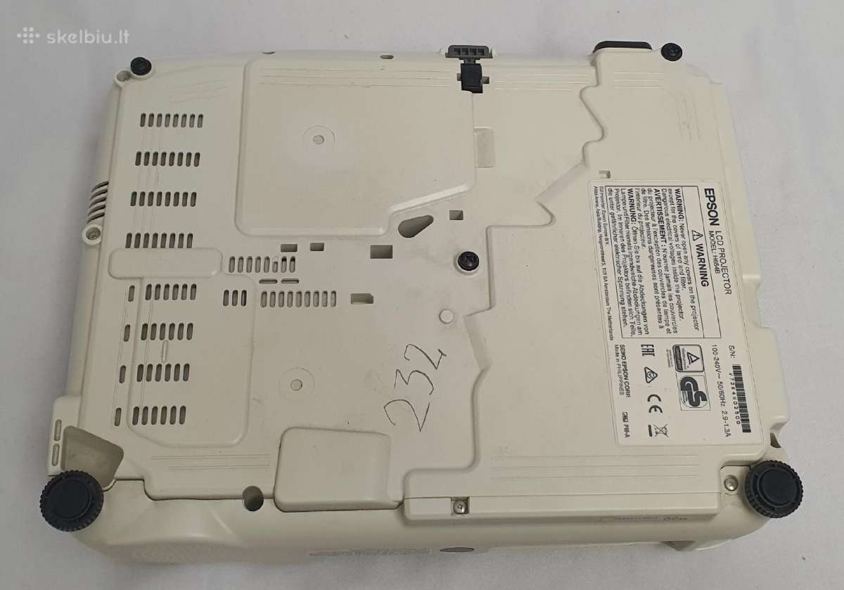 Epson Eb-w28 Wxga projektorius, Hdmi, su pulteliu - nuotraukos Nr. 7
