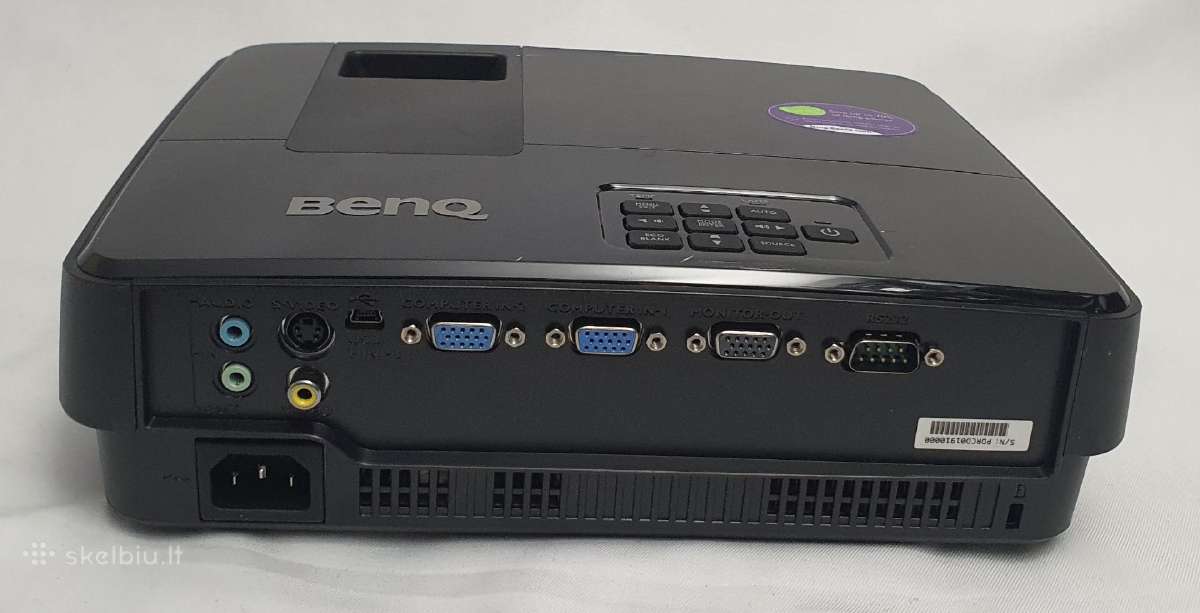 Benq Mx505 Dlp projektorius, Xga, 3000 Ansi lm - nuotraukos Nr. 3