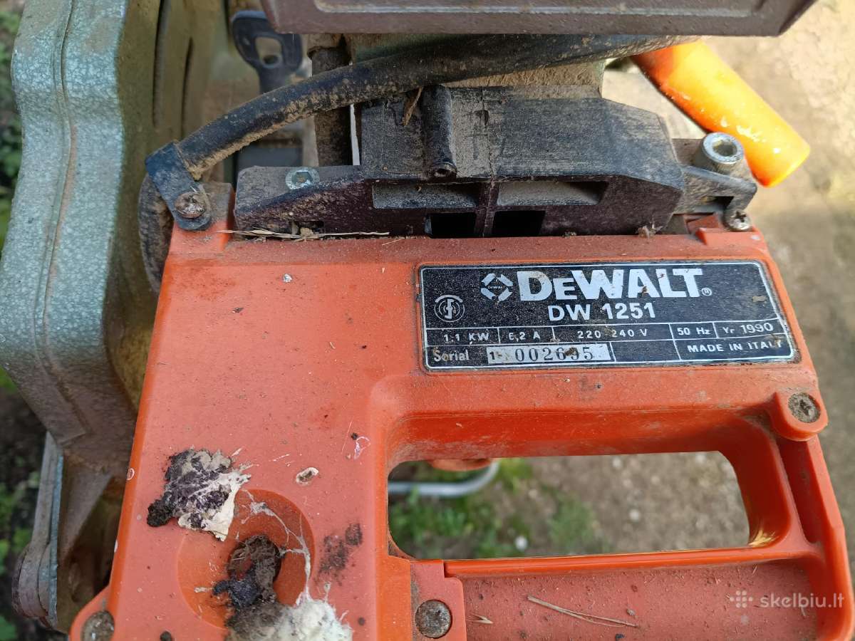 Dewalt Dw1251 radialines medienos pjovimo stakles - nuotraukos Nr. 2
