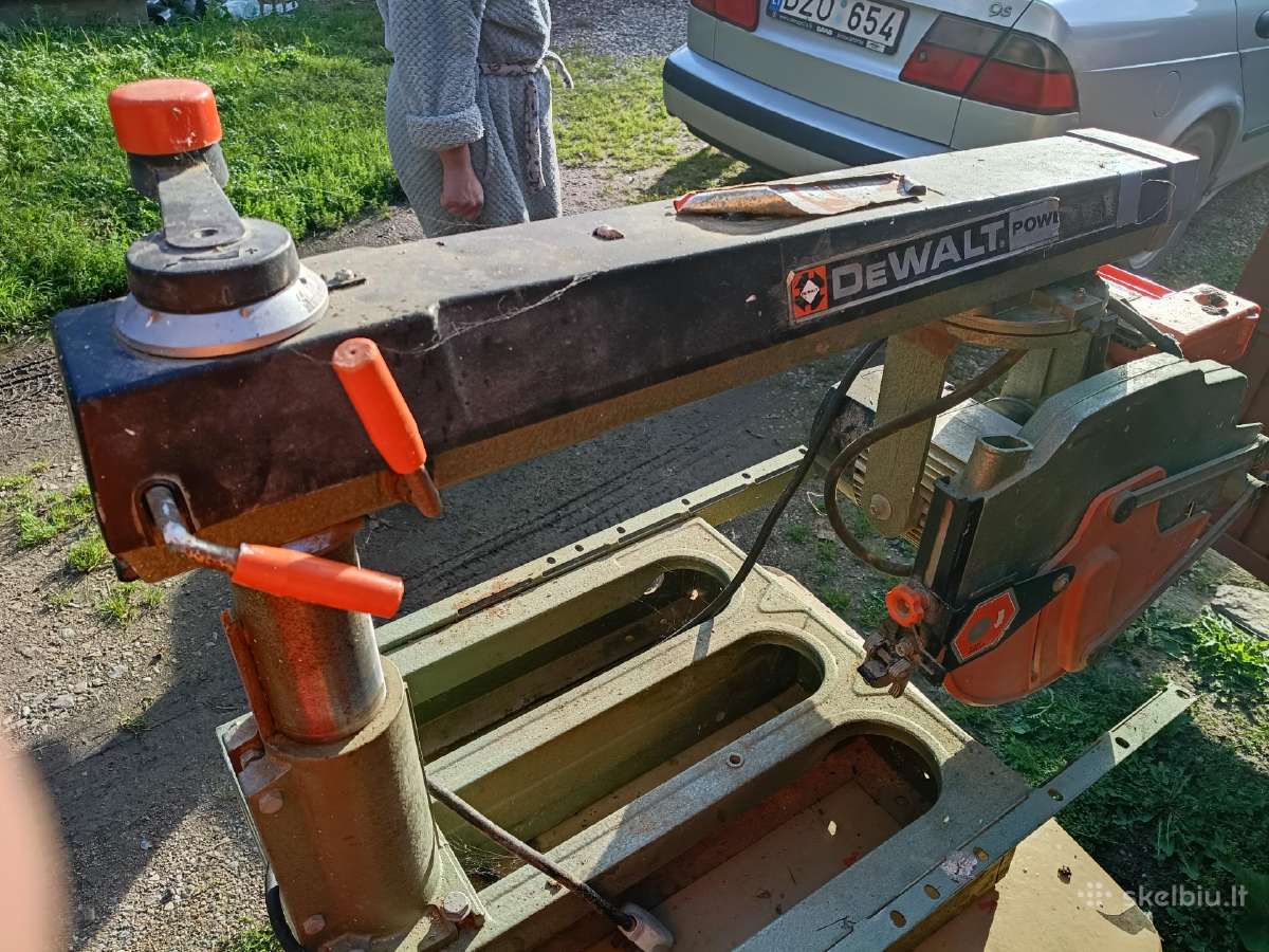 Dewalt Dw1251 radialines medienos pjovimo stakles - nuotraukos Nr. 3