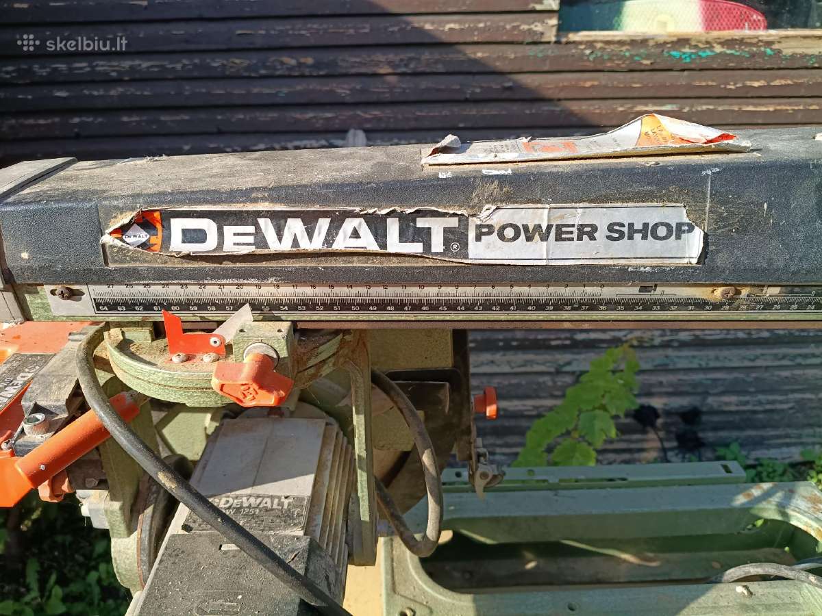 Dewalt Dw1251 radialines medienos pjovimo stakles - nuotraukos Nr. 4