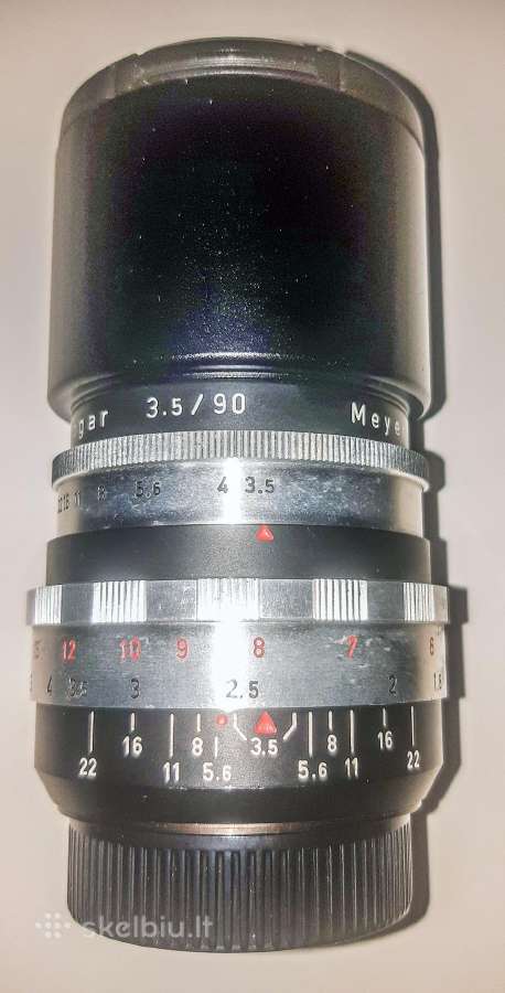 Meyer-optik Görlitz Telefogar V 90mm F3.5 Altix mo - nuotraukos Nr. 3