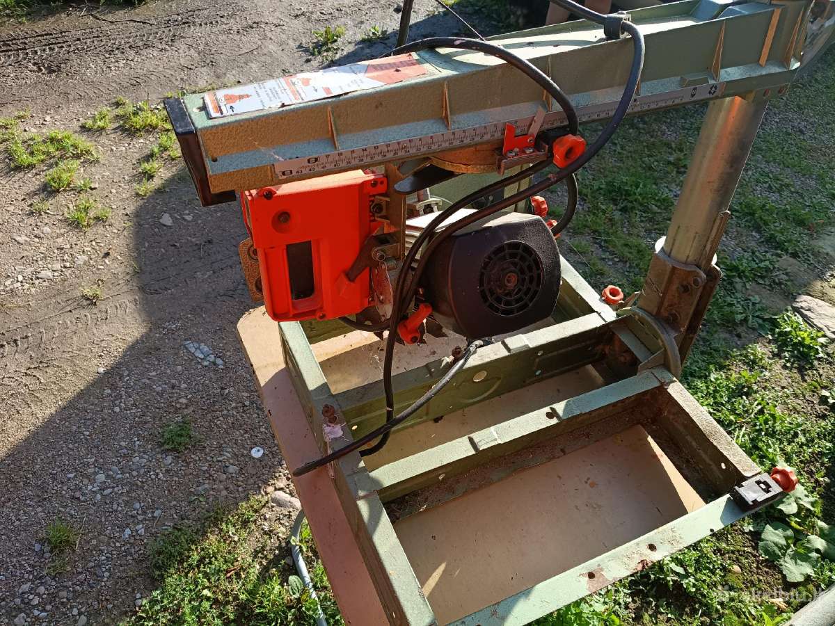 Dewalt Dw320 radialines medienos pjovimo stakles - nuotraukos Nr. 4