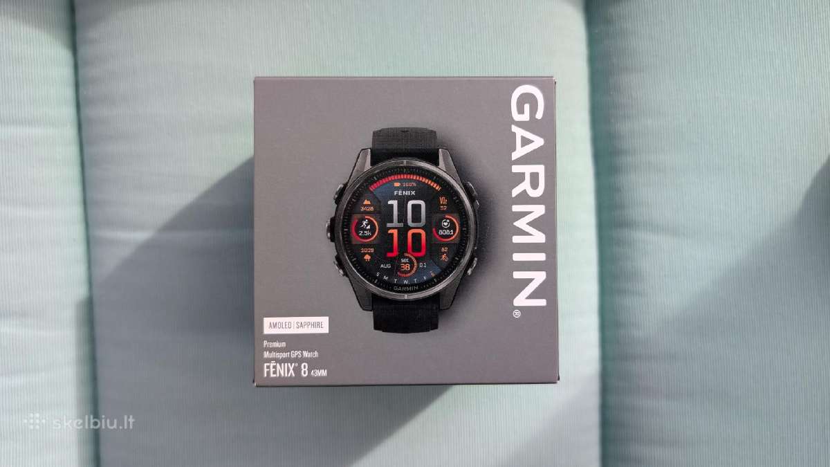 Garmin Fenix 8 Amoled 43mm su garantija - nuotraukos Nr. 4