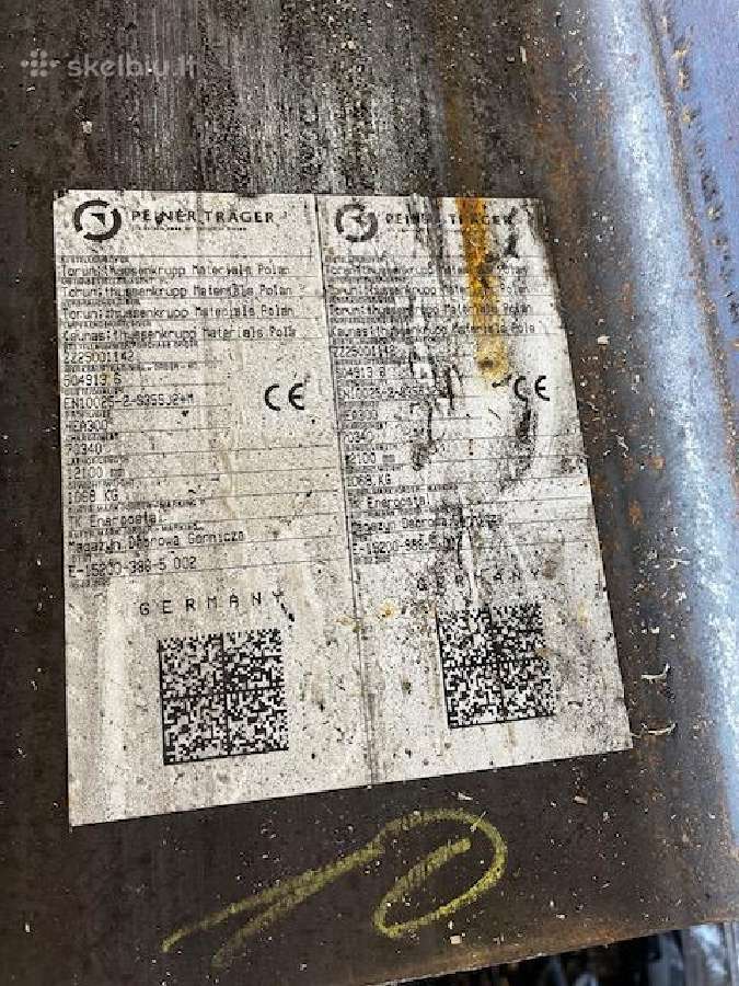 Plieno sijos Hea300 ir apvalūs vamzdžiai - nuotraukos Nr. 3