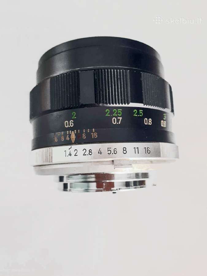 Minolta Md Lens Made In Japan Mc Rokkor-pf 1,4/58 - nuotraukos Nr. 2