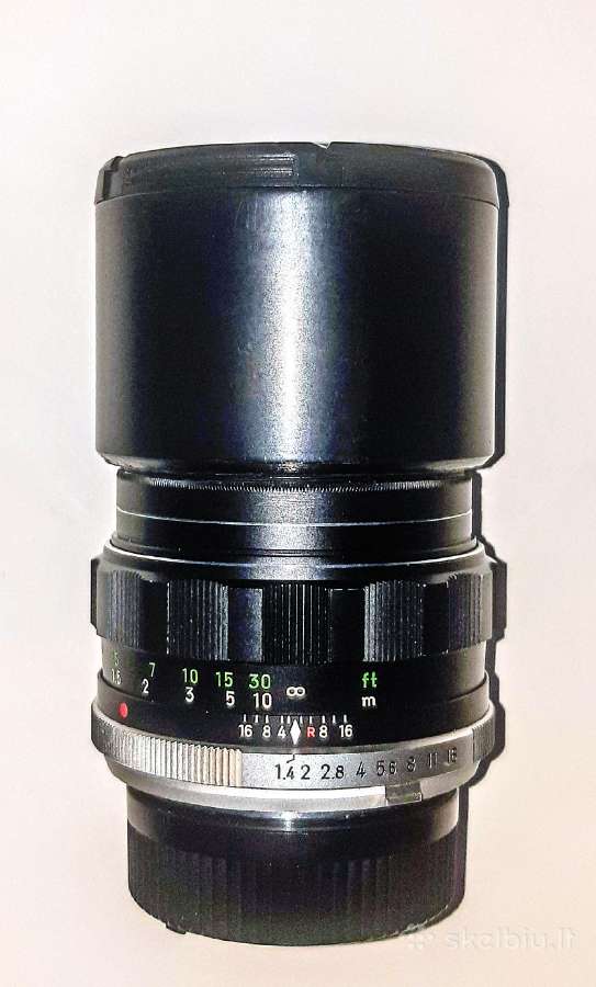 Minolta Md Lens Made In Japan Mc Rokkor-pf 1,4/58 - nuotraukos Nr. 3