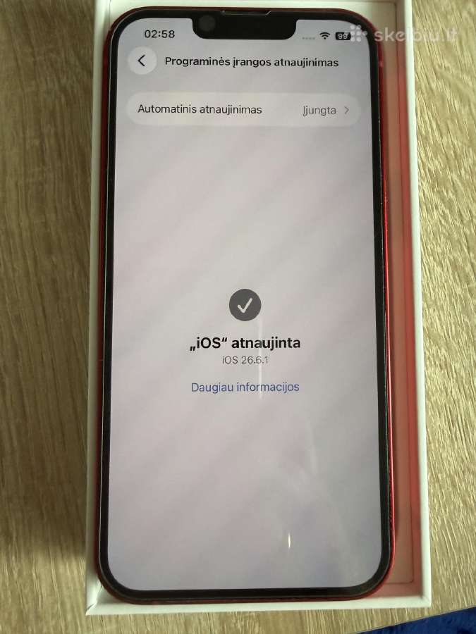 iPhone 13, 128gb - nuotraukos Nr. 5