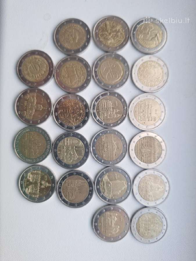 2 eurų monetos keičiu - nuotraukos Nr. 2