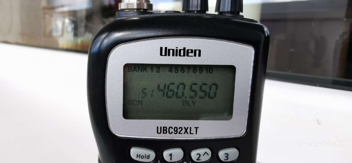 Uniden Ubc92xlt vhf/uhf Radijo skeneris - nuotraukos Nr. 2