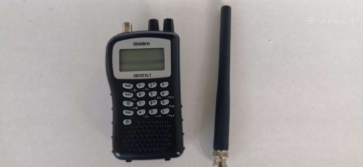 Uniden Ubc92xlt vhf/uhf Radijo skeneris - nuotraukos Nr. 12
