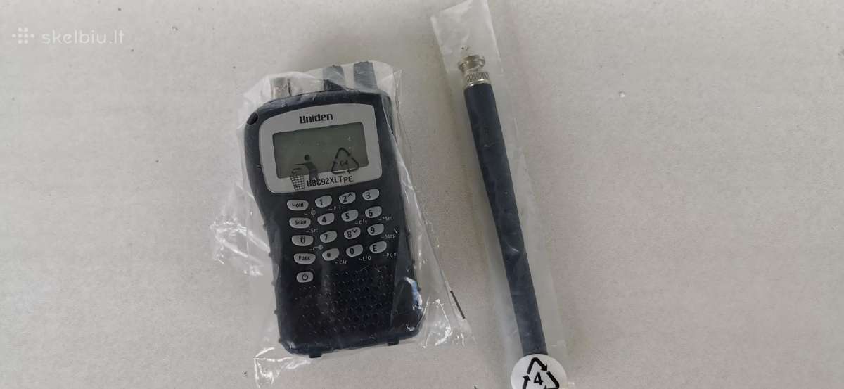 Uniden Ubc92xlt vhf/uhf Radijo skeneris - nuotraukos Nr. 13