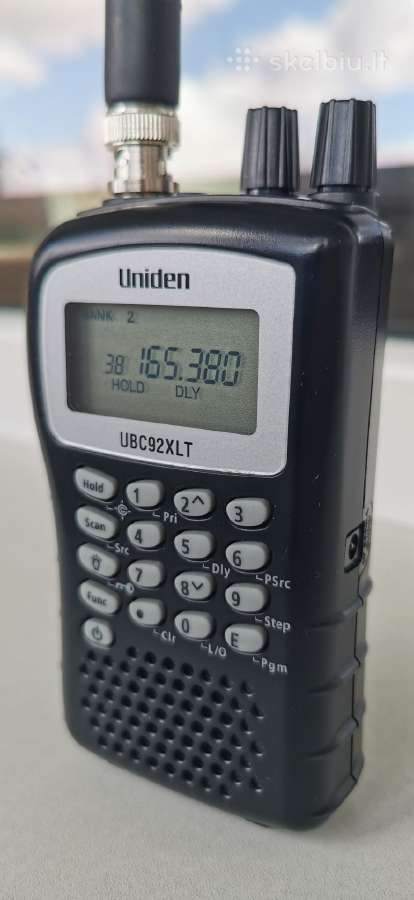 Uniden Ubc92xlt vhf/uhf Radijo skeneris - nuotraukos Nr. 14