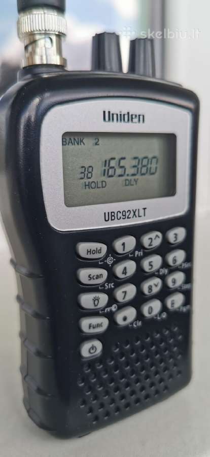 Uniden Ubc92xlt vhf/uhf Radijo skeneris - nuotraukos Nr. 15