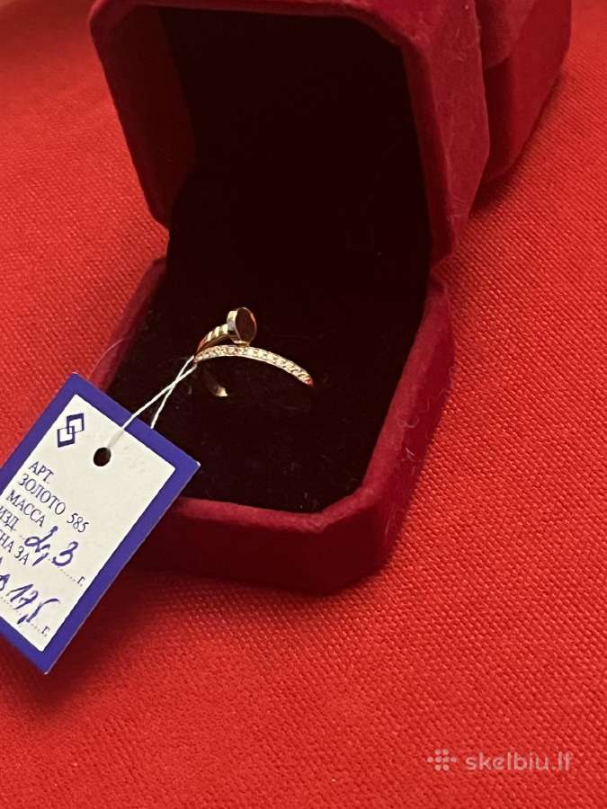 Išskirtinis auksinis Cartier Vinis žiedas 17,5D. - nuotraukos Nr. 4