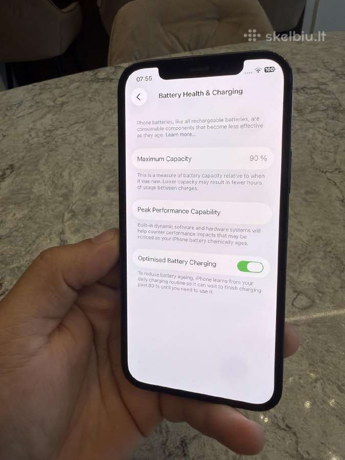 iPhone 12 pro, 128gb 90% - nuotraukos Nr. 4