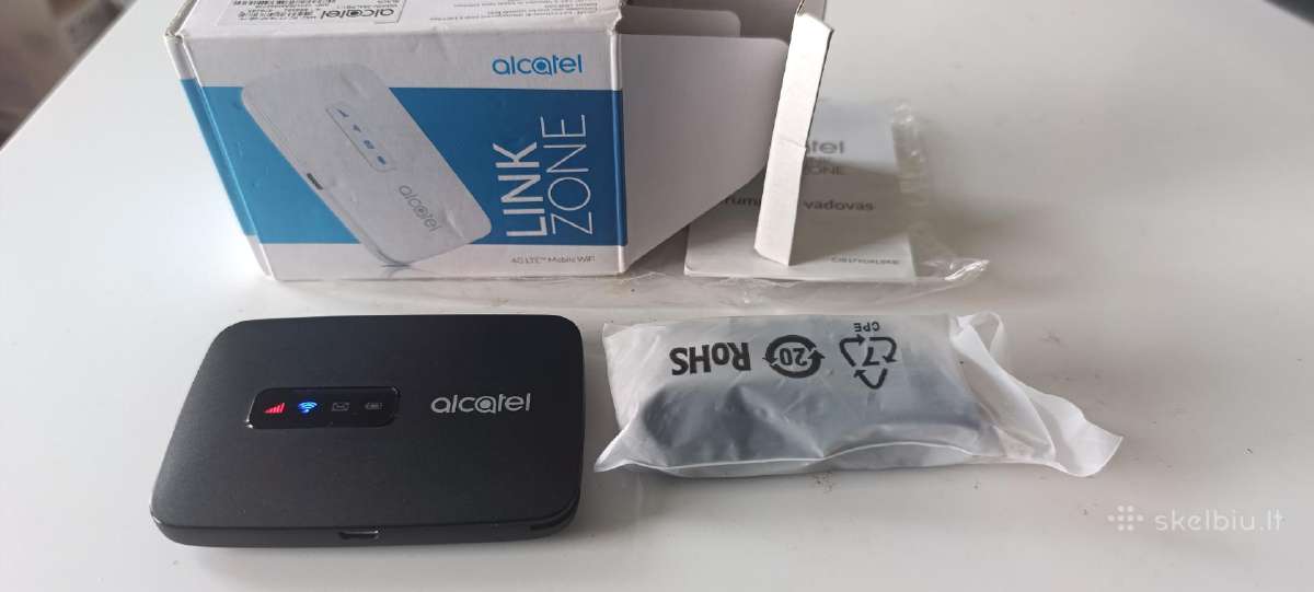 Naujas juodas Alcatel Mw40v 4G modemas - nuotraukos Nr. 2
