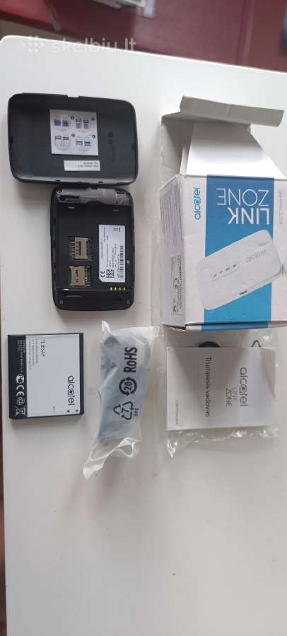 Naujas juodas Alcatel Mw40v 4G modemas - nuotraukos Nr. 4