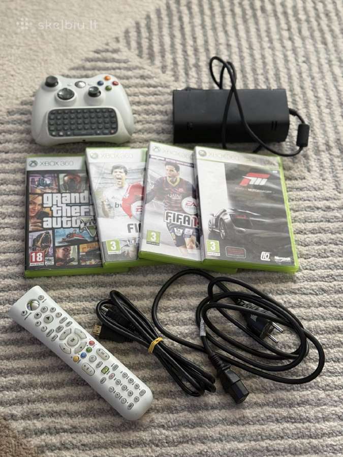 Xbox 360 500gb Zaidimu konsole - nuotraukos Nr. 8