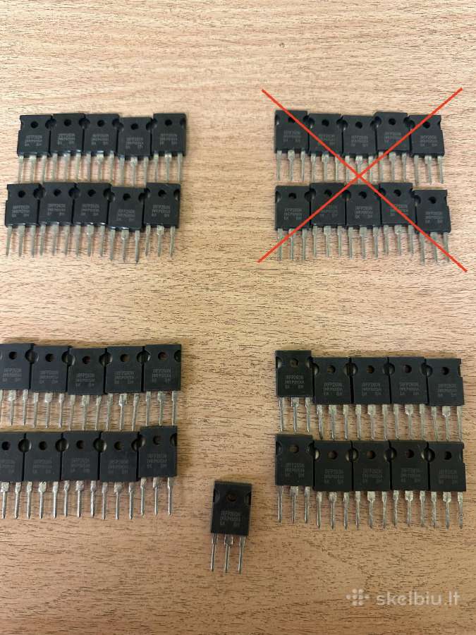 Mosfet Tranzistoriai Irfp260n - nuotraukos Nr. 3