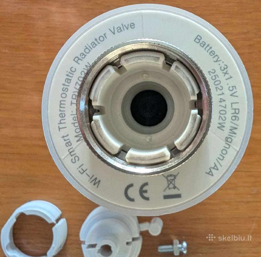 Išmanus Wi-fi radiatoriaus termostatas Tuya Trv702 - nuotraukos Nr. 4