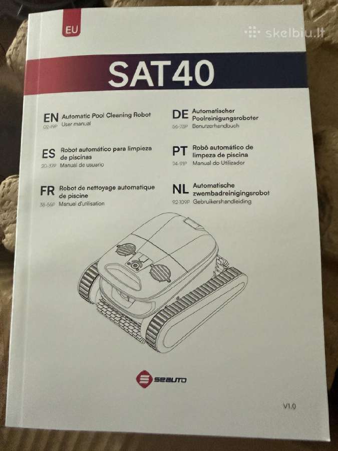 Baseino robotas Seauto Sat 40 - nuotraukos Nr. 4
