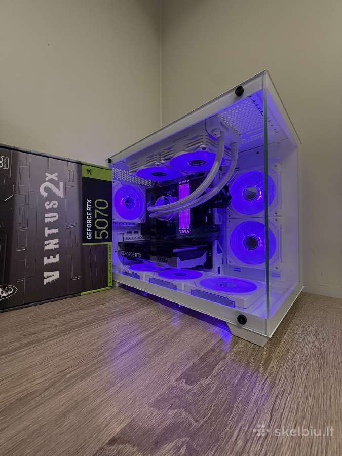 Ryzen 7 5800 3xd 32gb RAM rtx 5070 PVM sf - nuotraukos Nr. 4