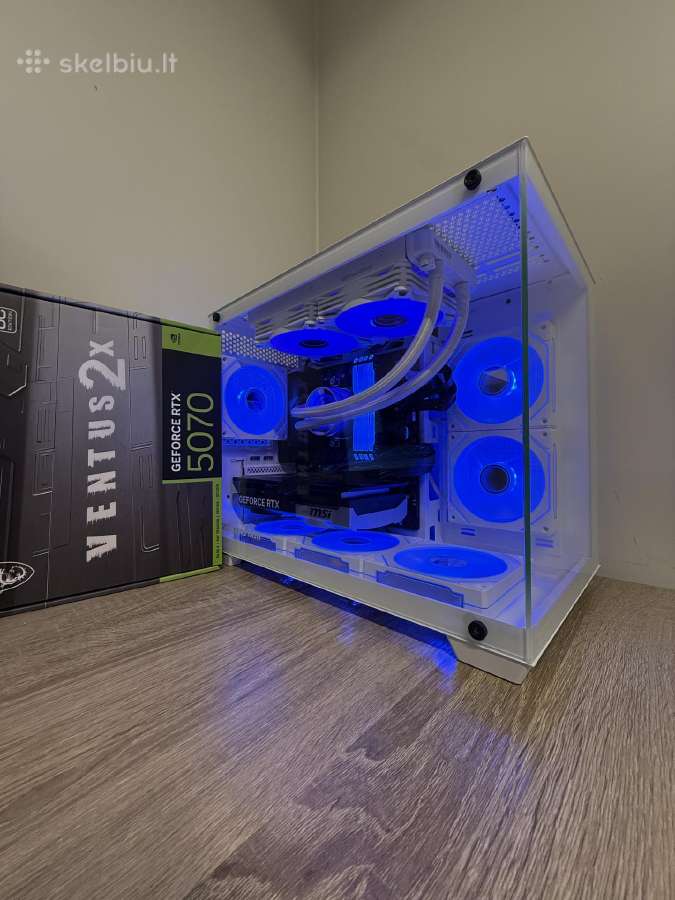 Ryzen 7 5800 3xd 32gb RAM rtx 5070 PVM sf - nuotraukos Nr. 5