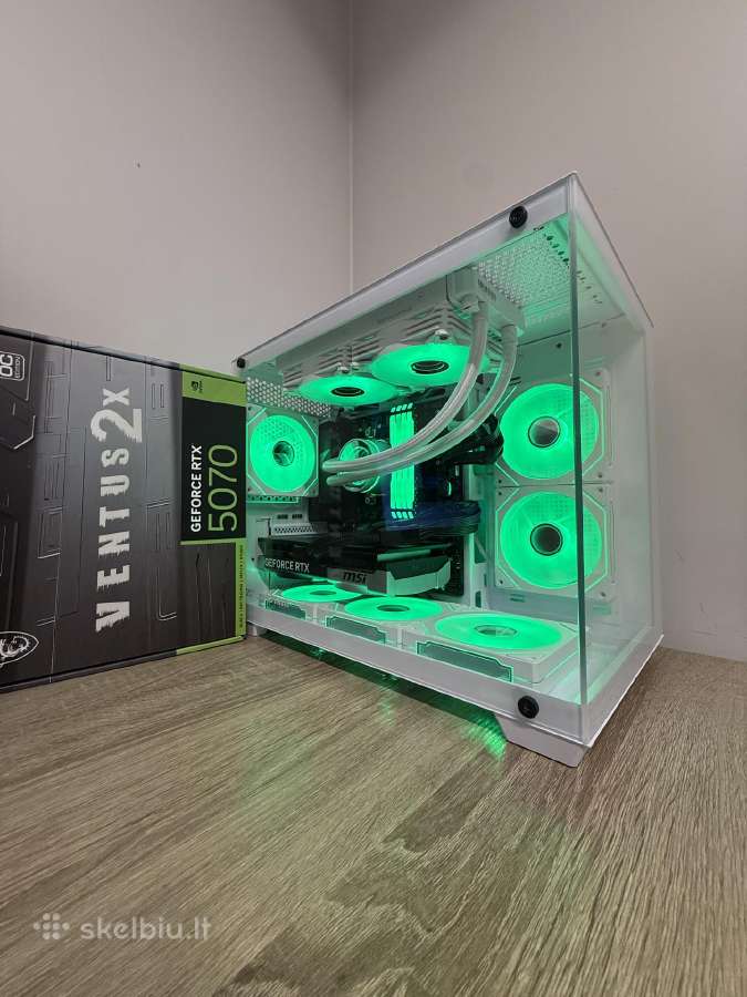Ryzen 7 5800 3xd 32gb RAM rtx 5070 PVM sf - nuotraukos Nr. 7