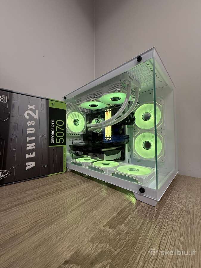 Ryzen 7 5800 3xd 32gb RAM rtx 5070 PVM sf - nuotraukos Nr. 8