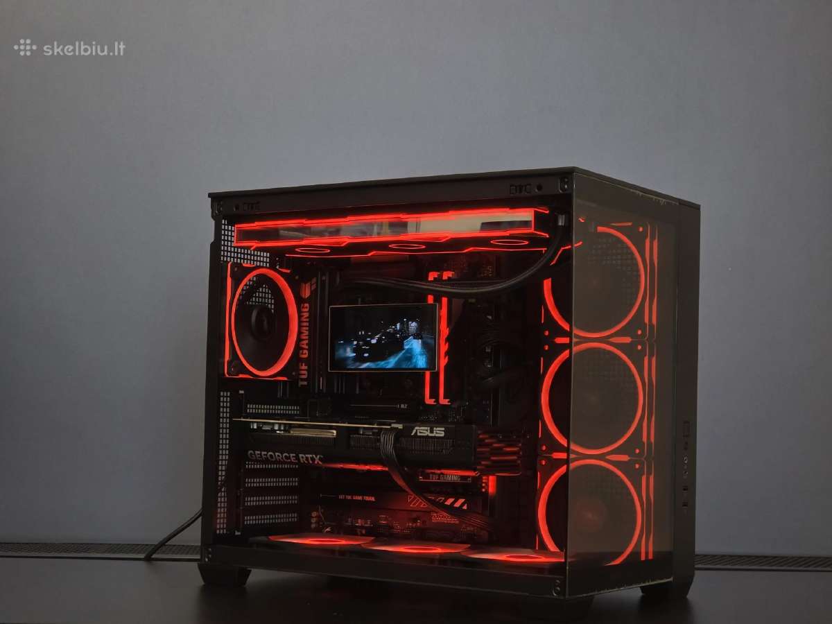 Ryzen 7 9800x3d, Rtx 5080 kompiuteris, 32gb, 2tb - nuotraukos Nr. 2