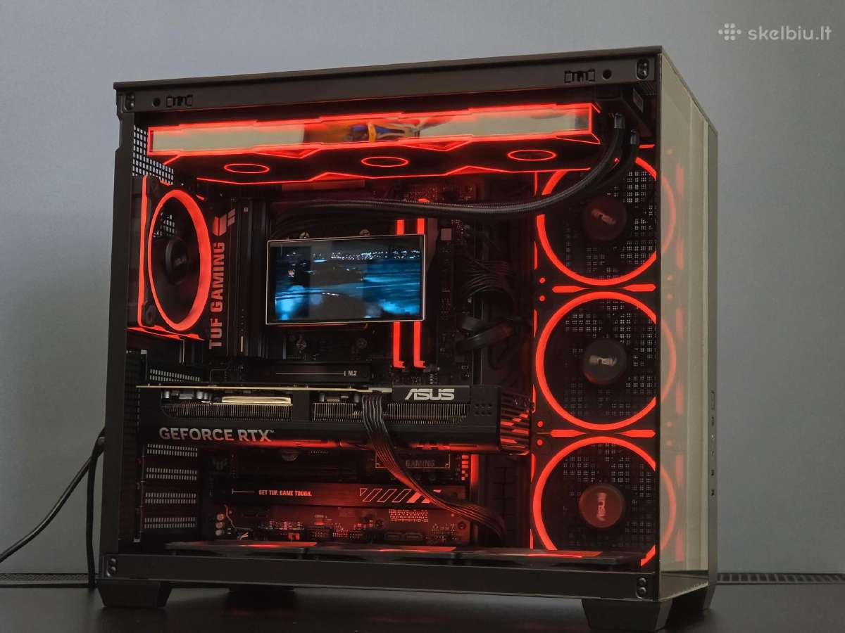 Ryzen 7 9800x3d, Rtx 5080 kompiuteris, 32gb, 2tb - nuotraukos Nr. 3