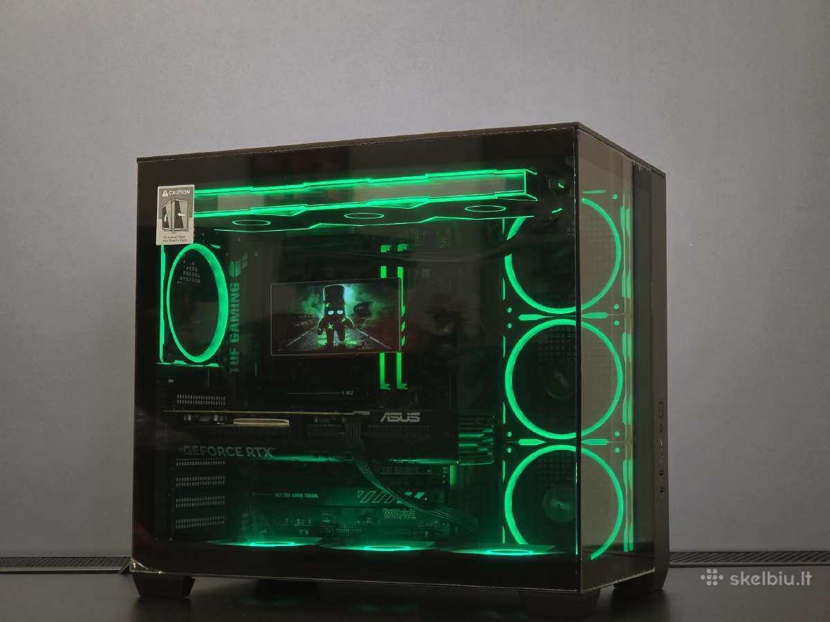 Ryzen 7 9800x3d, Rtx 5080 kompiuteris, 32gb, 2tb - nuotraukos Nr. 7