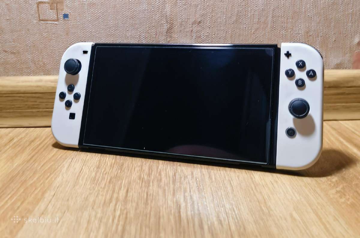 Nintendo switch Oled su zaidimais - nuotraukos Nr. 5