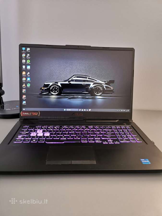 Asus tuf f17 kompiuteris - nuotraukos Nr. 2