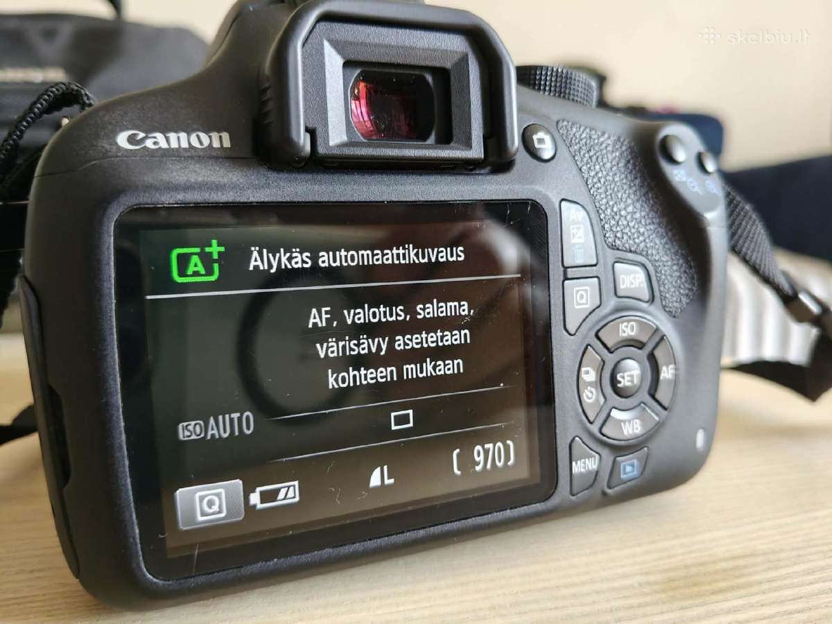 Canon EOS 1200d fotoaparatas ir nauja blykste - nuotraukos Nr. 4