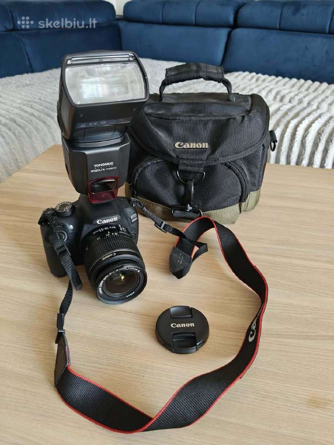 Canon EOS 1200d fotoaparatas ir nauja blykste - nuotraukos Nr. 5