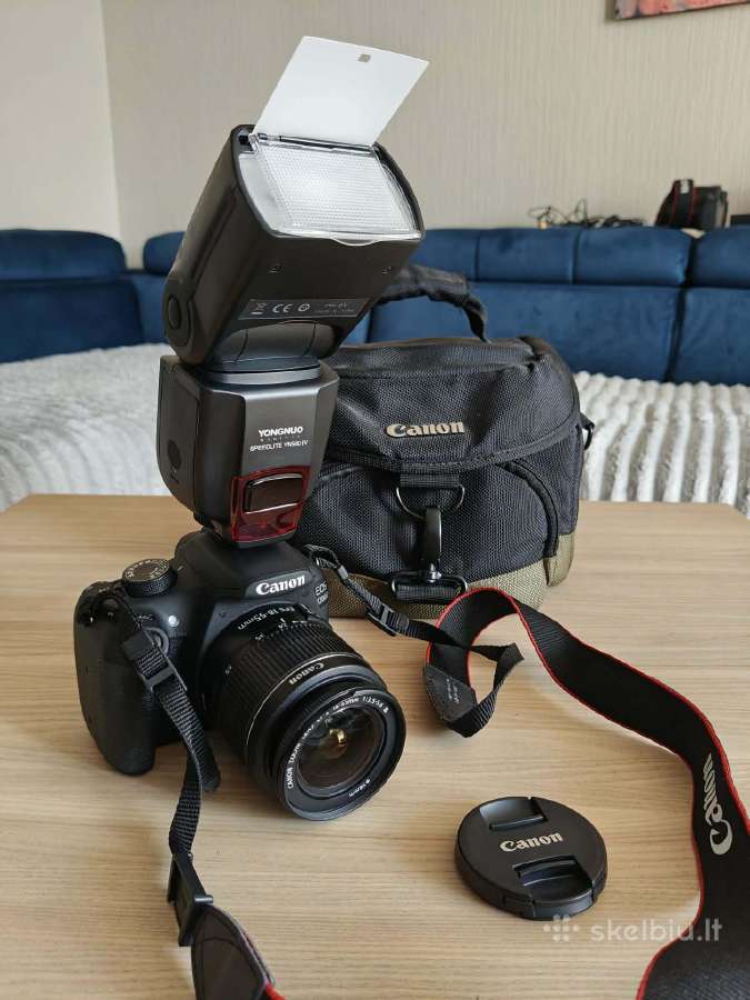 Canon EOS 1200d fotoaparatas ir nauja blykste - nuotraukos Nr. 7