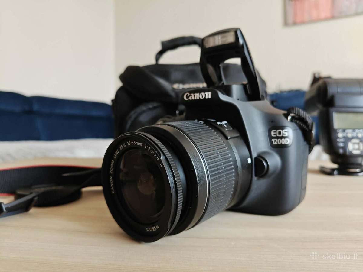 Canon EOS 1200d fotoaparatas ir nauja blykste - nuotraukos Nr. 13