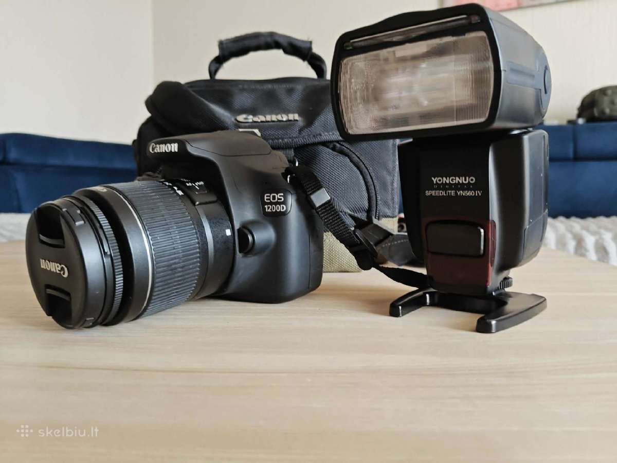 Canon EOS 1200d fotoaparatas ir nauja blykste - nuotraukos Nr. 21