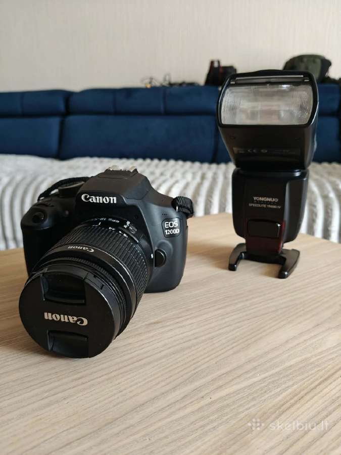 Canon EOS 1200d fotoaparatas ir nauja blykste - nuotraukos Nr. 24