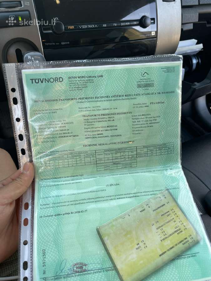Toyota prius - nuotraukos Nr. 12