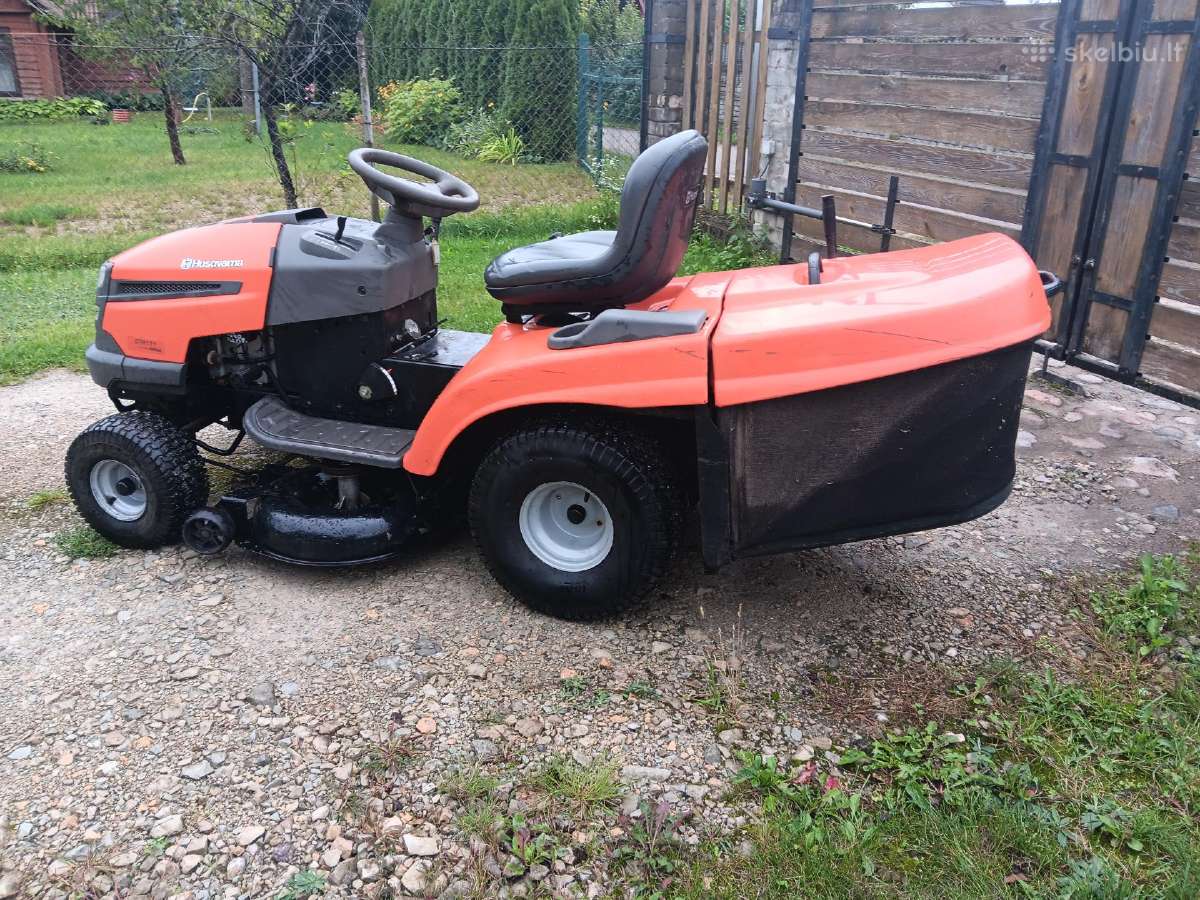 Sodo traktoriukas Husqvarna Cth171 - nuotraukos Nr. 4